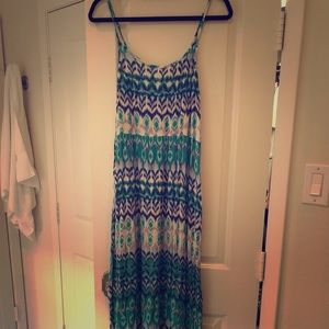 beautiful ikat maxi dress!